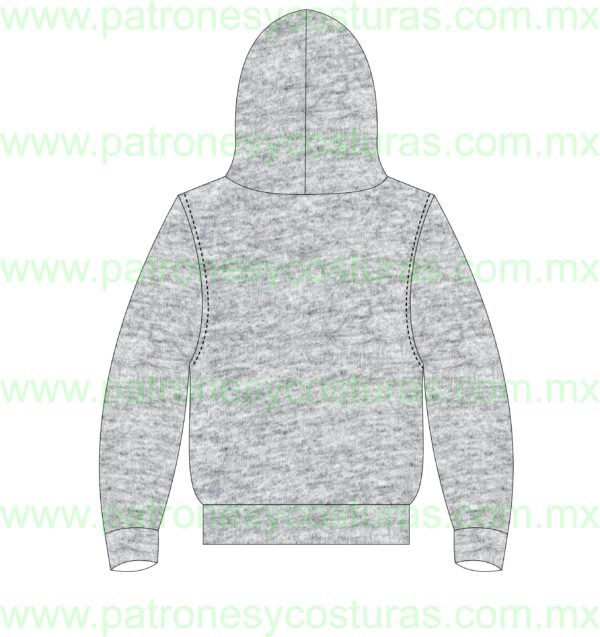 Patrón de sudadera de niño