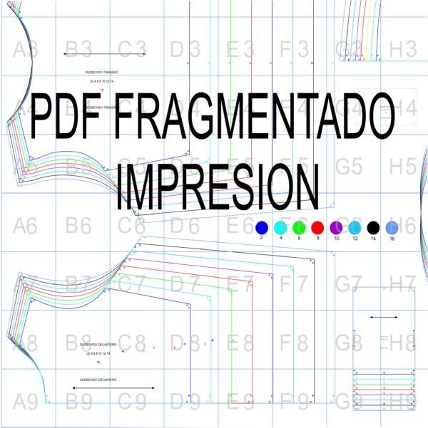 Patrón en pdf de sudadera de niño