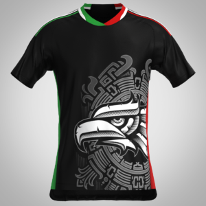 patón de playera de futbol de mexico