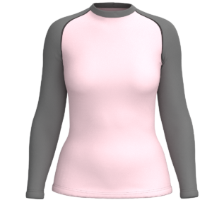 PATRÓN DE PLAYERA DE LICRA DE MUJER