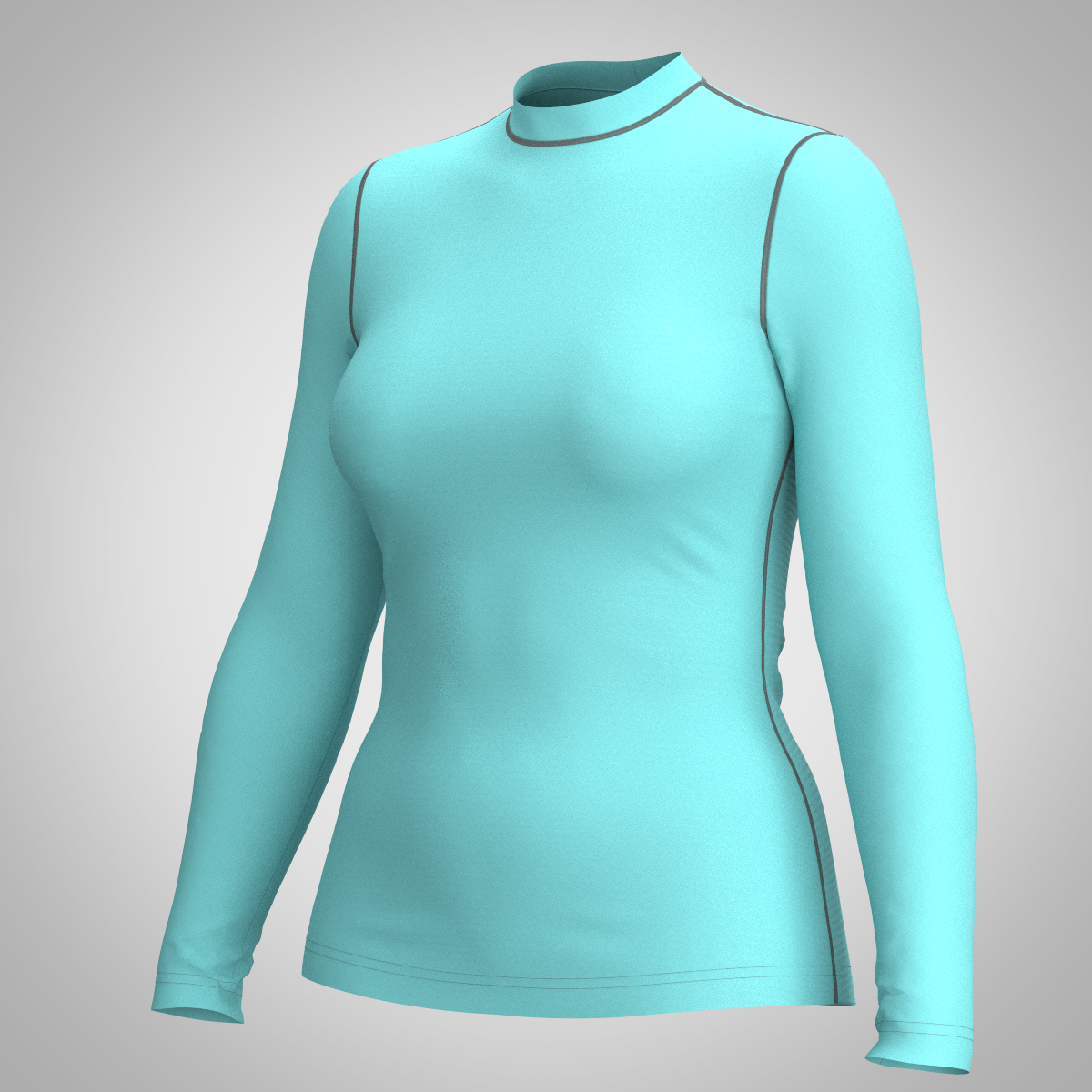 DESCARGA DE MOLDE EN PDF DE PLAYERA DE LIKRA DE MUJER