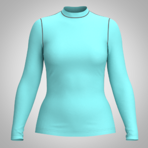 MOLDE DE PLAYERA DE LIKRA MUJER