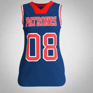 molde de jersey de basquetbol de mujer