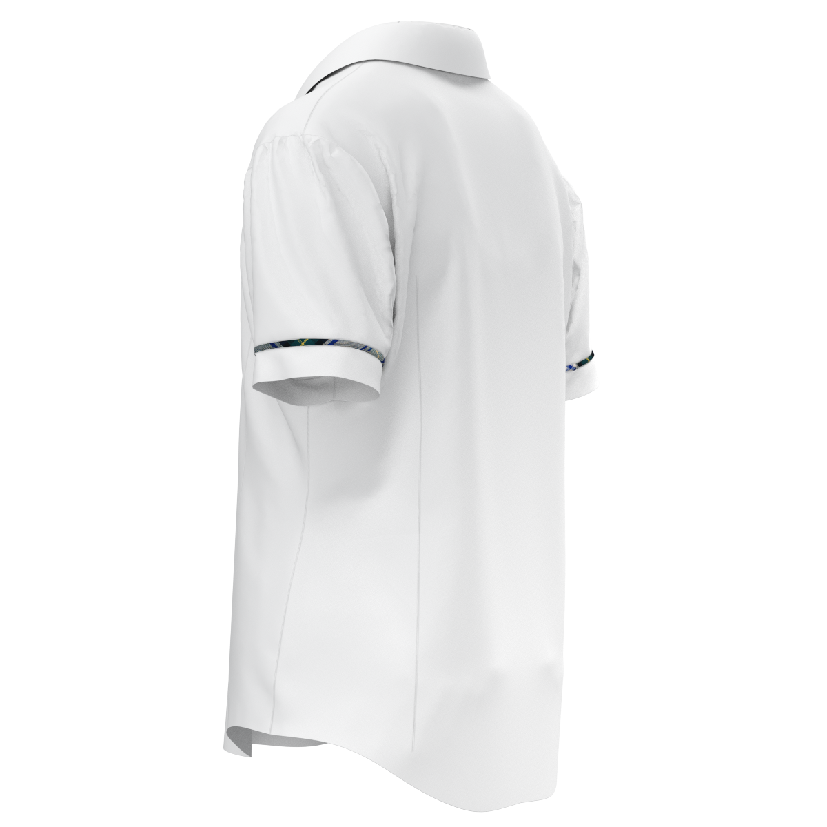patrón de blusa escolar
