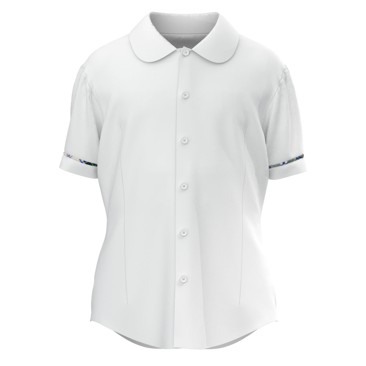 patrón de blusa escolar