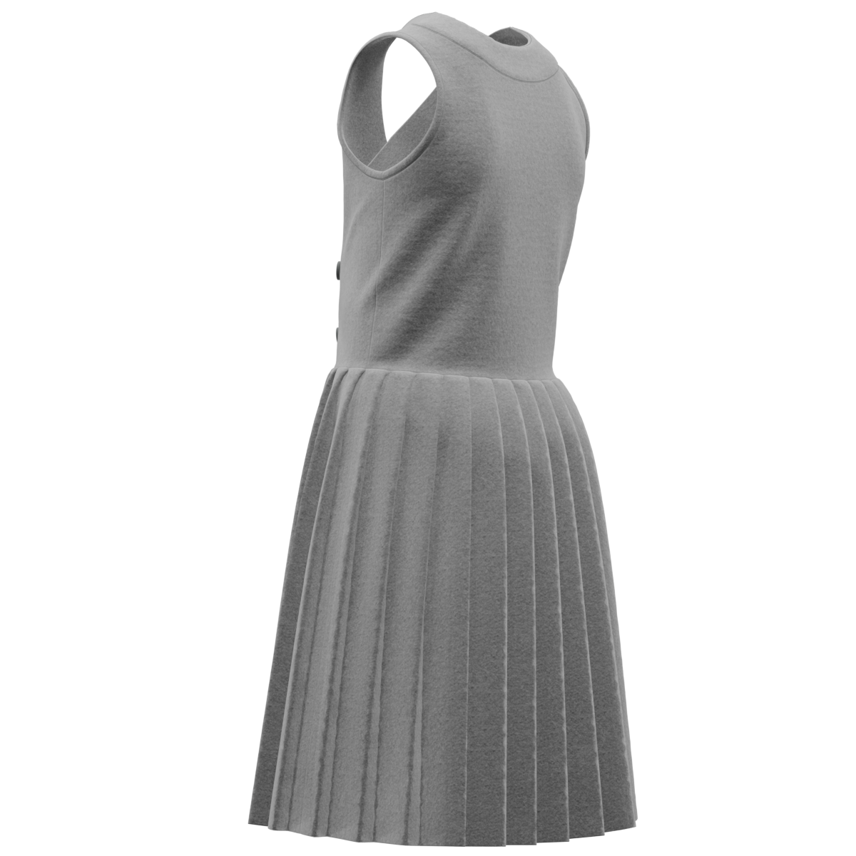 molderia de vestido sin mangas